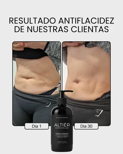 Combo Altiér X2 Crema Para Masajes Antiflacidez Reafirmantes