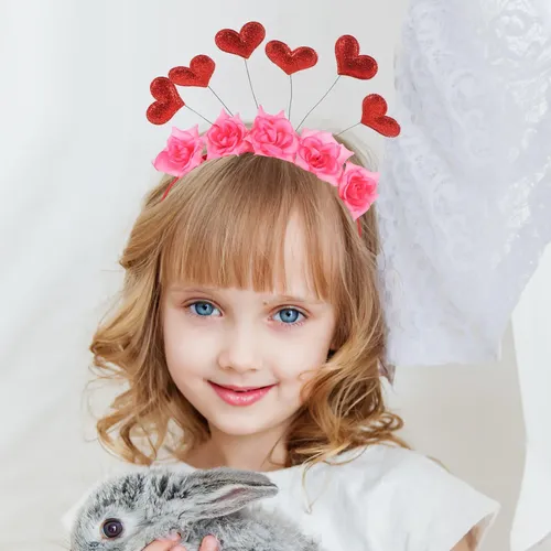 Accesorio De Pelo Para Fiesta De San Valentín &ai