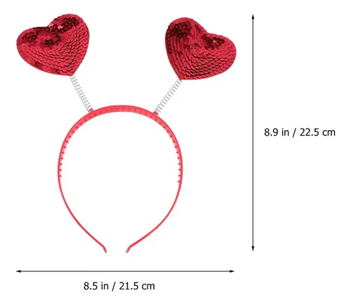 Z, Disfraz Decorativo Con Forma Corazón For Fiesta Pelo,3pcs