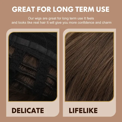 Extensión De Cabello Realista Para Reemplazar La Calvicie De