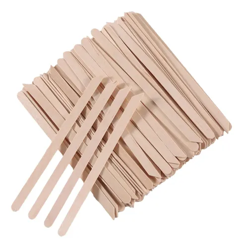 Aplicador De Madera Quendaily, 11 Cm, 200 Unidades