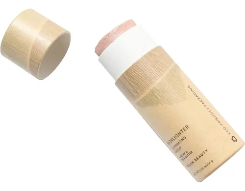 Iluminador Vegano Rosa Cuarzo River Organics 0.50 Oz