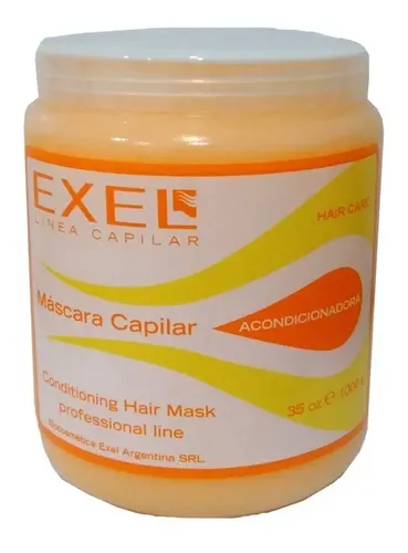 Baño De Crema Exel Mascara Capilar Frizz Germen De Trigo 1kg