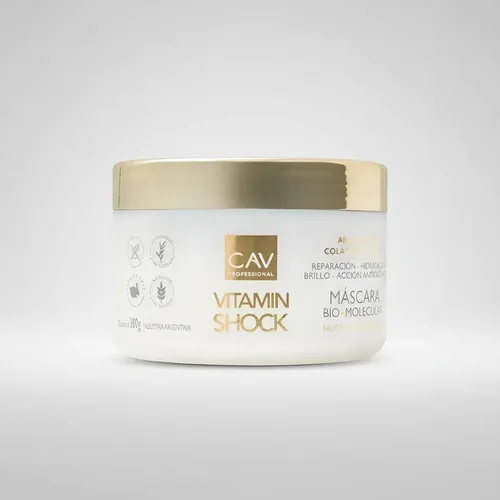 Cav Vitamin Shock Máscara Capilar Nutrición 300ml