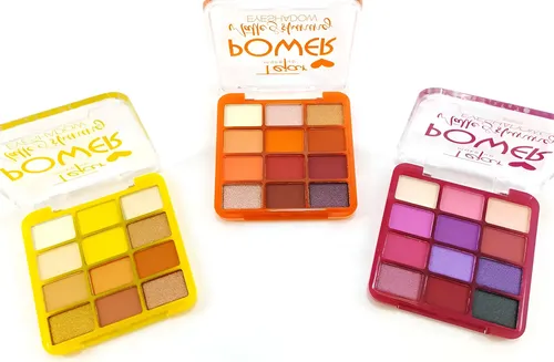 Paleta Sombras Ojos 12 Tonos Power De Tejar X 3 Unidades
