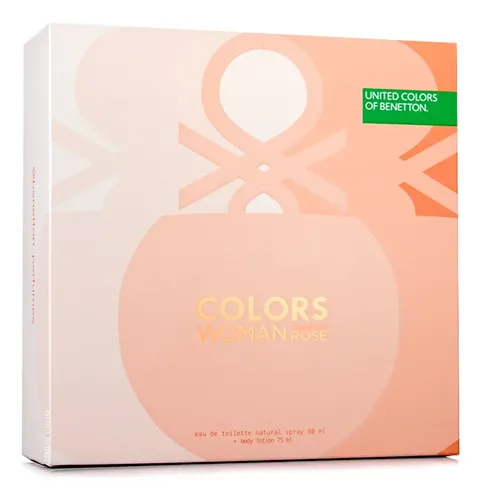 Perfume Mujer Colors Rose (edt80ml+bl75ml) Benetton