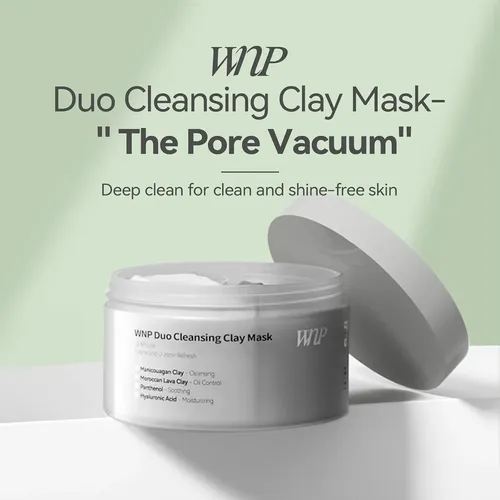 Mascarilla Limpiadora De Arcilla Wnp Duo Con Niacinamida Y Á