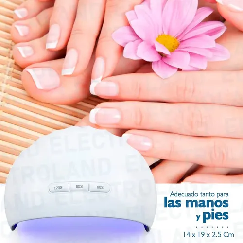 Cabina Led Sun Uñas 36w Usb Sensor De Movimiento + Kit Regal