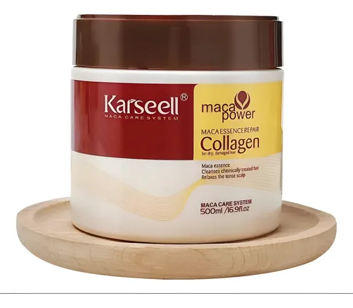 Mascara Capilar Colageno Karseell Pelo Seco Formula Italy