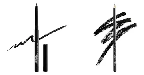 Delineador Líquido Waterproof Y Perfilador Negro Wet N Wild