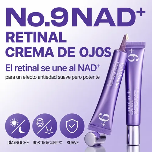 Numbuzin No.9 Nad+ Retinal Volumetox Contorno Ojos 20ml