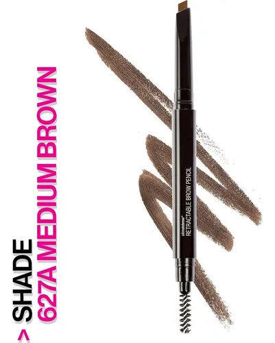 Lápiz Para Cejas Con Cepillo Retráctil Wet N Wild Marrón