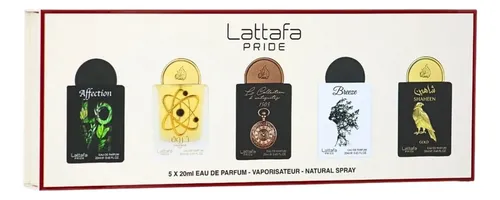 Mini Set Perfume Lattafa Pride 01 5 X 20ml Edp Unisex