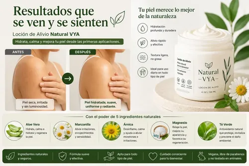 Alivio Nervioso Crema Anti Picazon Hormigueo Calambres Natur