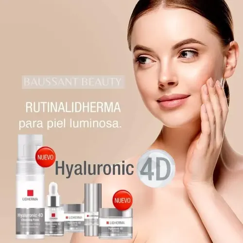 Kit Skincare Hyaluronic 4d Rutina Completa X5 Lidherma