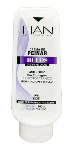 Han Crema De Peinar Rulos Definidos Anti Frizz X 200
