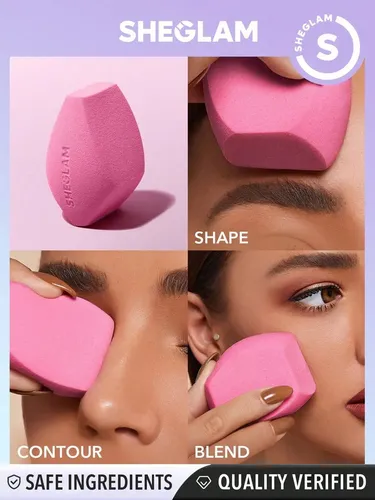 Sheglam Esponja De Maquillaje Multi-facética Duradera Color Pink