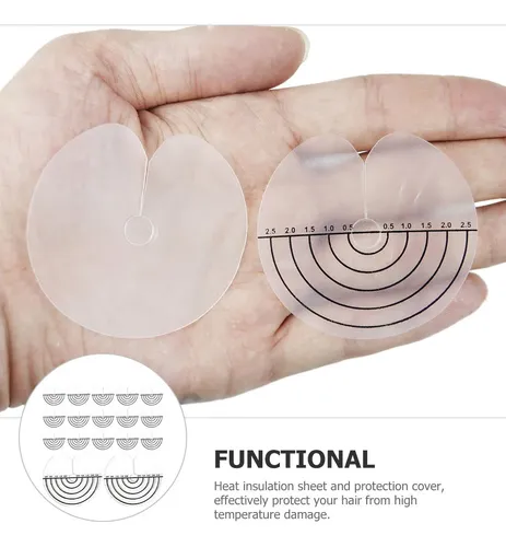 50 Uds Plantillas Separadoras Protectoras Extensiones Cabell