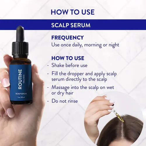 Sérum Para Cuero Cabelludo Rutinet Wellness Para Cabello Fin