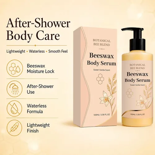 Sérum Corporal Hidratante De Cera De Abejas, Jojoba Y Ricino, 100 No