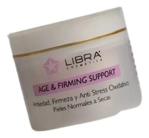 6 Crema Facial Age And Firming 50gr. Libra Cosmetica Momento De Aplicación Día/noche Tipo De Piel Todo Tipo De Piel