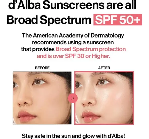 Protector Solar D’Alba Piedmont SPF50+ Sérum Facial 50ml Vegano