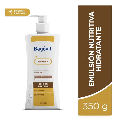 Bagovit A Emulsión Nutritiva Humectante Sweet Vainilla X350g Vainilla