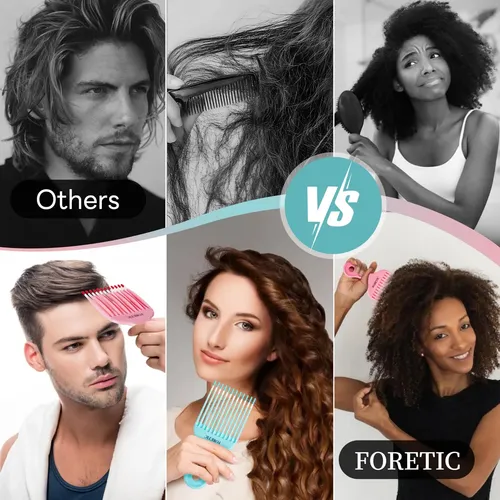Peinador Foretic Smooth Para Cabello Rizado Y Grueso