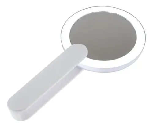 Espejo Plegable Con Luz Led Portatil Usb- Blanco