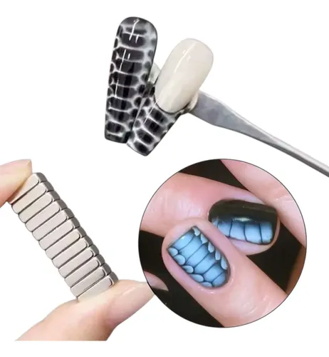 Iman Para Esmalte Cat Eye Efecto Piel De Serpiente