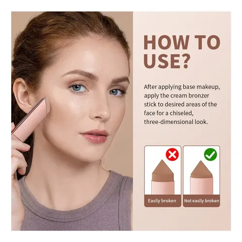 Bronzer En Barra Cremoso Para Contorno Facial