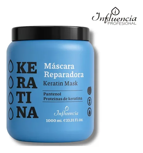 Mascara Baño De Crema Con Keratina Influencia Coalix 1000 Gr