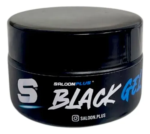 Black Gel Negro Saloon Plus Cabello Pelo Barberia
