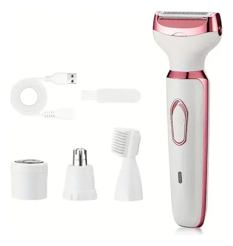 Depiladora Recargable Portátil Kit Depilación White