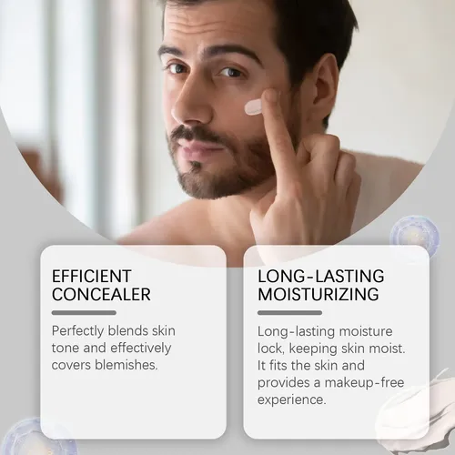 /crema Maquillaje Hombre Ilumina Mois Calidad Paraz