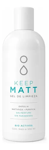Icono Gel De Limpieza Keep Matt Sebo Regulador X 500 G Momento de aplicación Día/Noche Tipo de piel GRASA A SEBORREICA