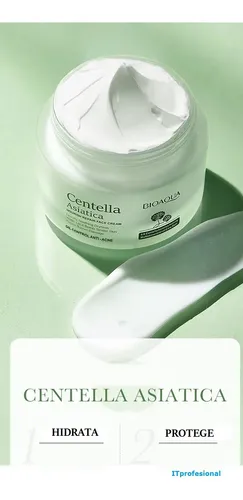 Crema Facial Anti Acne Centella Asiatica Bioaqua Pote 50g