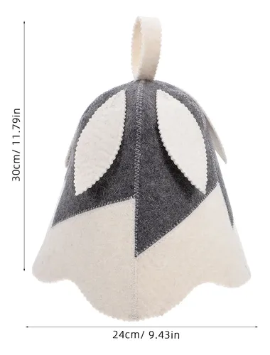 Gorro De Sauna De Fieltro Para Hombre Y Mujer, Gorro De Baño