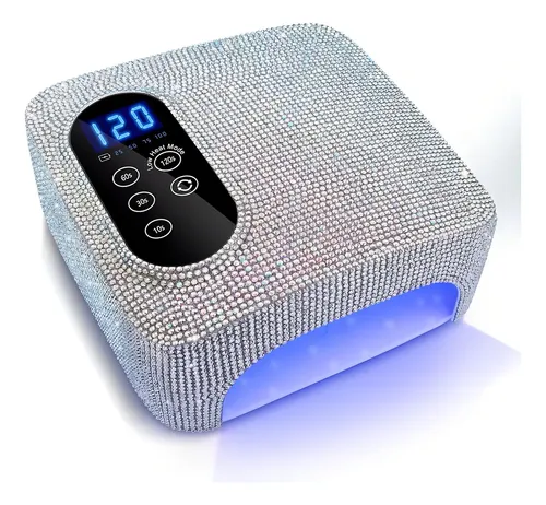 Lámpara De Uñas Led Uv Inalámbrica: Xttnbm 72w Secador De