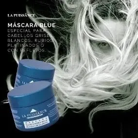 Mascara Capilar Matizadora Azul La Puissance Blue 250 Ml