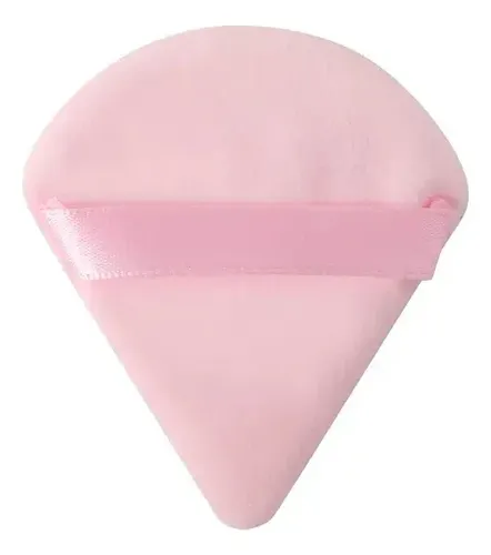 %^ X Borla Puff Esponja Maquillaje Polvo Triangular Kit @