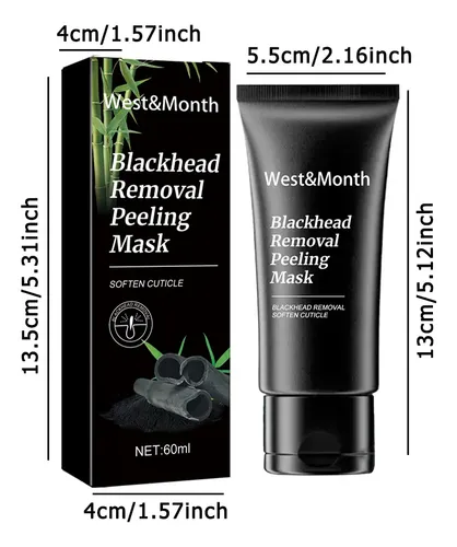 Mascarilla Facial Peel Off Carbón Para Puntos Negros West&mo