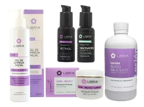 Kit Sebo Control Salicil Retinol Niacinamida Hidra Pro Libra