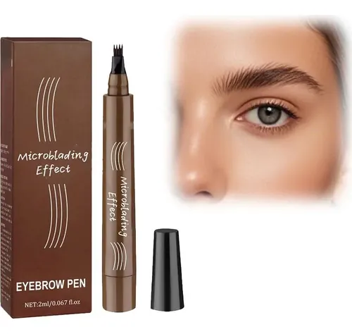 Lápiz De Cejas Microblading 2026 Marrón Claro