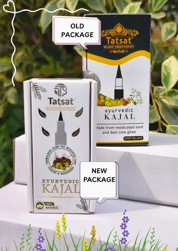 Tatsat-wellness Ayurvedva- Delineador En Gel Negro. Hidrata
