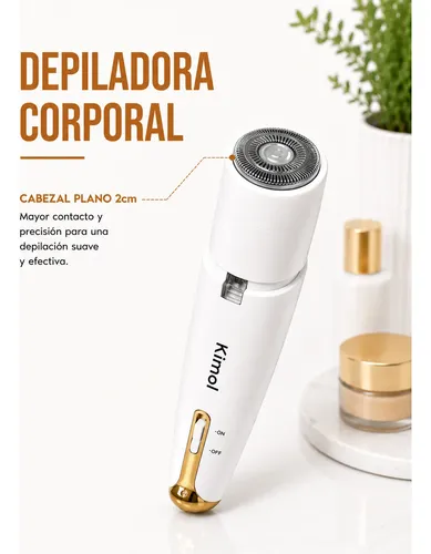 Depiladora Eléctrica Usb Recargable Portátil Corporal