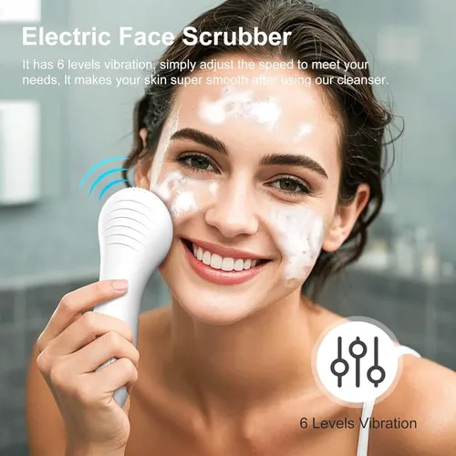 Cepillo Facial Limpiador Owlmate Exfoliante Eléctrico Ipx7