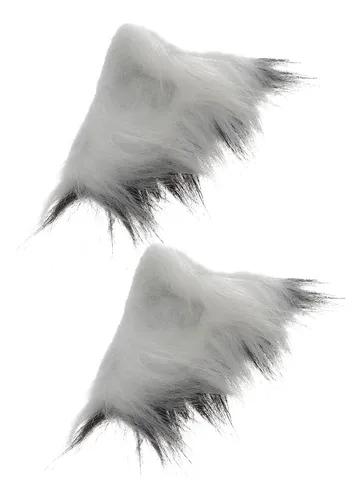 1 Par De Pinzas De Pelo Cosplay Con Orejas De Animal De Pelu