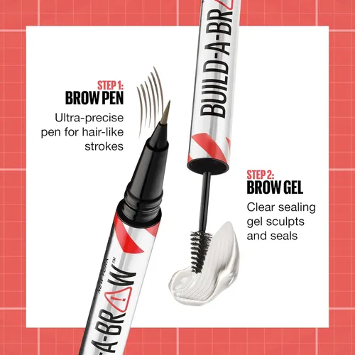 Maybelline Build-a-brow 2 En 1 Cejas Ash Brown