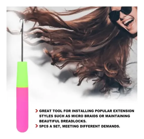 Gancho Gancho Gancho Gancho Agujas Extensión Cabello Trenza